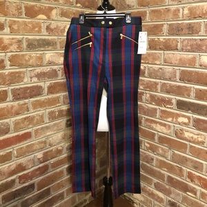 NWT Zara Basic Plaid Trousers